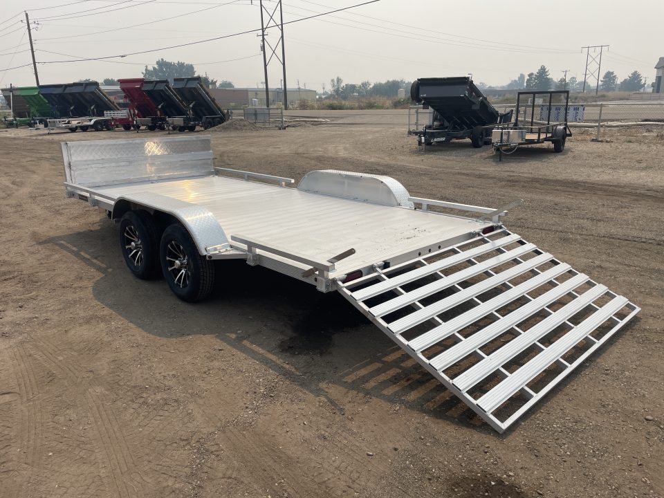 New 2026 Silverwing 7x16 5k Aluminum Utility Trailer