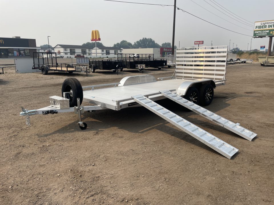 New 2026 Silverwing 7x16 5k Aluminum Utility Trailer