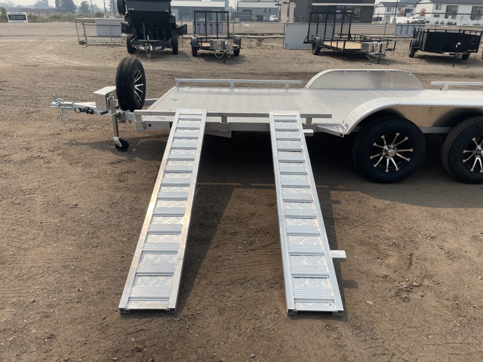 New 2026 Silverwing 7x16 5k Aluminum Utility Trailer