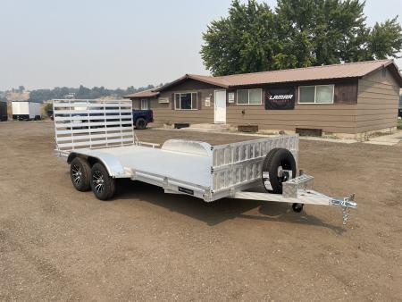 New 2026 Silverwing 7x16 5k Aluminum Utility Trailer