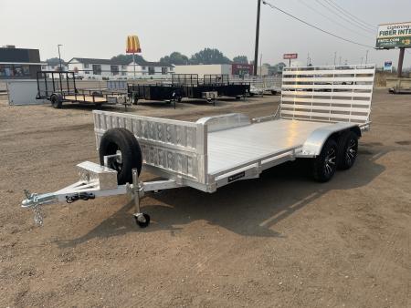 New 2026 Silverwing 7x16 5k Aluminum Utility Trailer