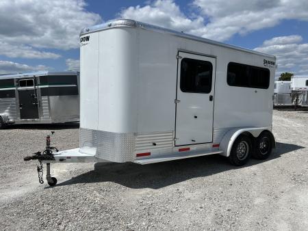 Used 2021 Shadow Pro Series 2 Horse Straight Load Horse Trailer