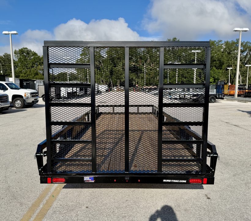 New 2026 Sure-Trac 7x20 10K Tube Top Utility Trailer