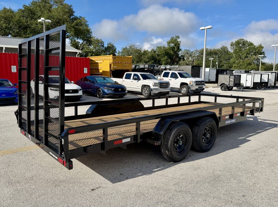 New 2026 Sure-Trac 7x20 10K Tube Top Utility Trailer