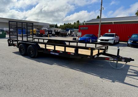 New 2026 Sure-Trac 7x20 10K Tube Top Utility Trailer