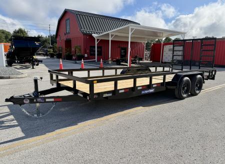 New 2026 Sure-Trac 7x20 10K Tube Top Utility Trailer