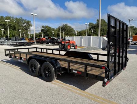 New 2026 Sure-Trac 7x20 10K Tube Top Utility Trailer