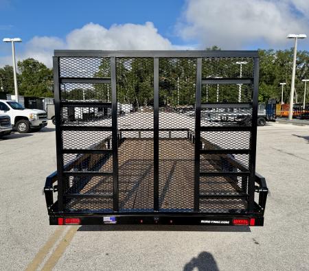 New 2026 Sure-Trac 7x20 10K Tube Top Utility Trailer