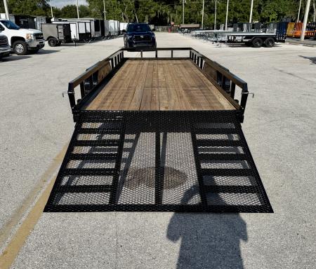 New 2026 Sure-Trac 7x20 10K Tube Top Utility Trailer