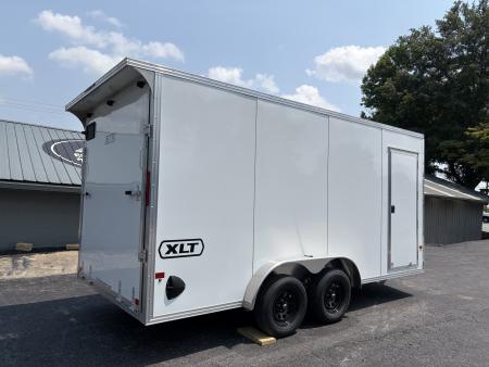 New 2027 ALCOM 7.5X16 Enclosed, Aluminum w/Translucent Roof