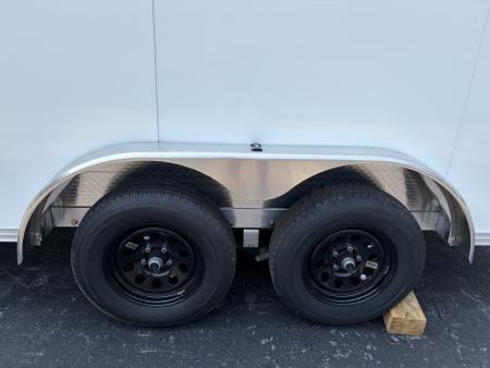 New 2027 ALCOM 7.5X16 Enclosed, Aluminum w/Translucent Roof