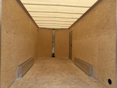 New 2027 ALCOM 7.5X16 Enclosed, Aluminum w/Translucent Roof