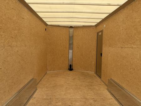 New 2027 ALCOM 7.5X16 Enclosed, Aluminum w/Translucent Roof