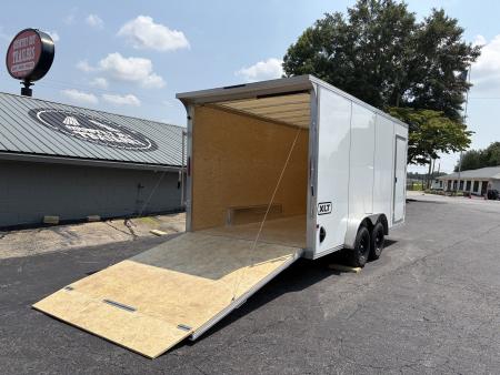 New 2027 ALCOM 7.5X16 Enclosed, Aluminum w/Translucent Roof