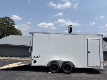 New 2027 ALCOM 7.5X16 Enclosed, Aluminum w/Translucent Roof