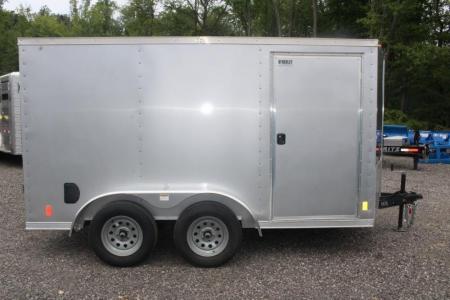 New 2027 Darkhorse Cargo 7' x 12' Enclosed Trailer - Ramp Door - 6' Interior Height - 7000# GVW