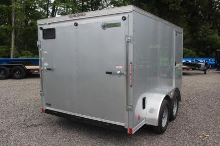 New 2027 Darkhorse Cargo 7' x 12' Enclosed Trailer - Ramp Door - 6' Interior Height - 7000# GVW