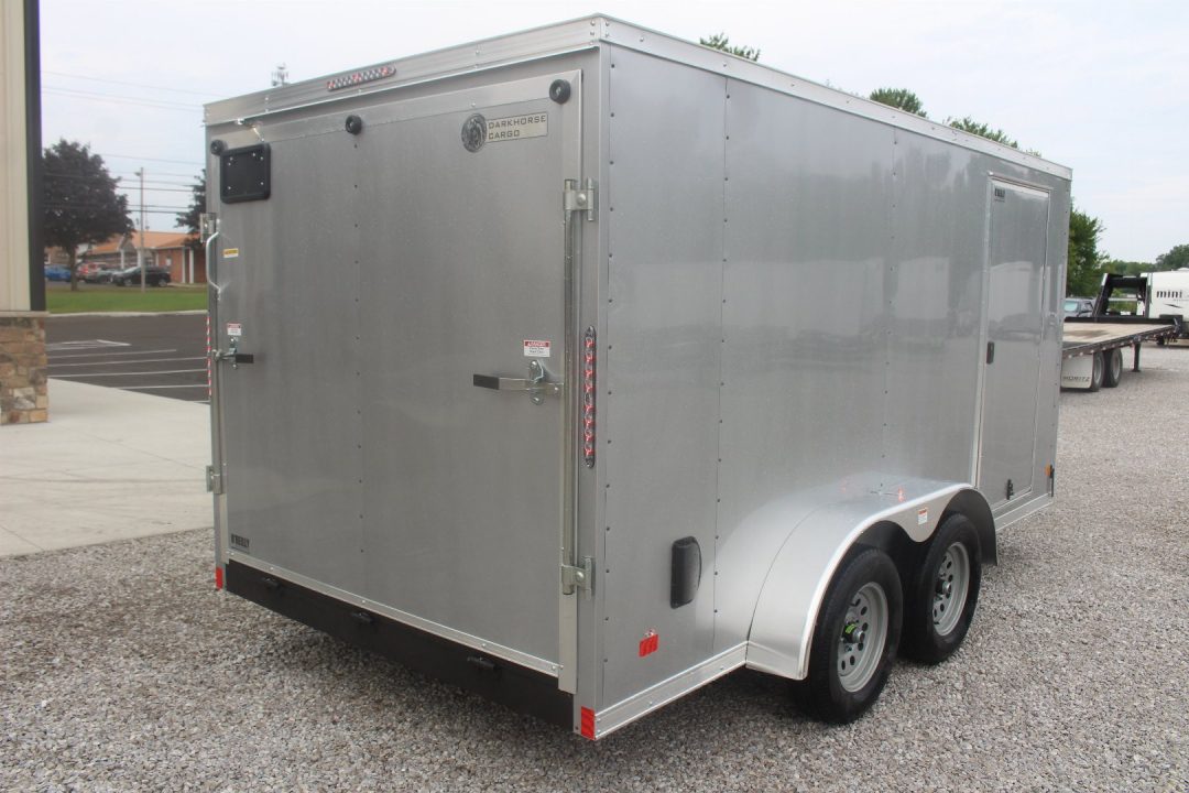 New 2027 Darkhorse Cargo 7' x 14' Enclosed Trailer - Ramp Door - 6' Interior Height - 7000# GVW