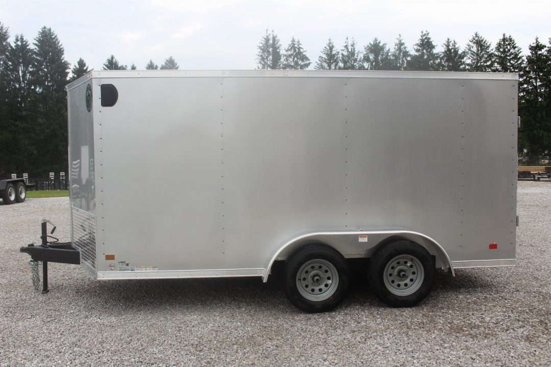 New 2027 Darkhorse Cargo 7' x 14' Enclosed Trailer - Ramp Door - 6' Interior Height - 7000# GVW