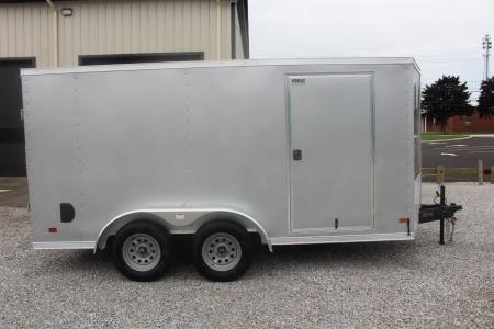 New 2027 Darkhorse Cargo 7' x 14' Enclosed Trailer - Ramp Door - 6' Interior Height - 7000# GVW