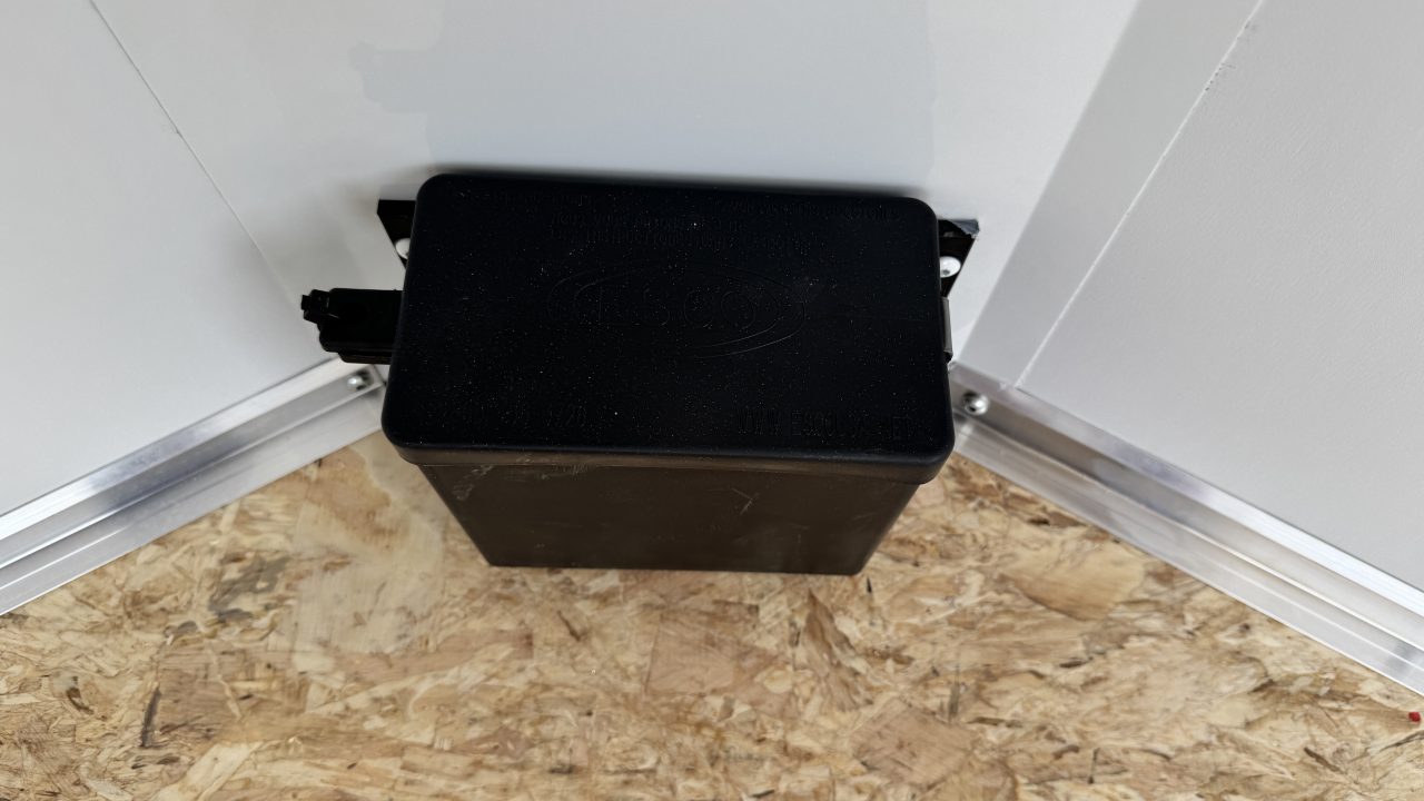 New Lightning 7x14 Aluminum Enclosed Trailer - Ramp Door!
