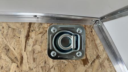 New Lightning 7x14 Aluminum Enclosed Trailer - Ramp Door!