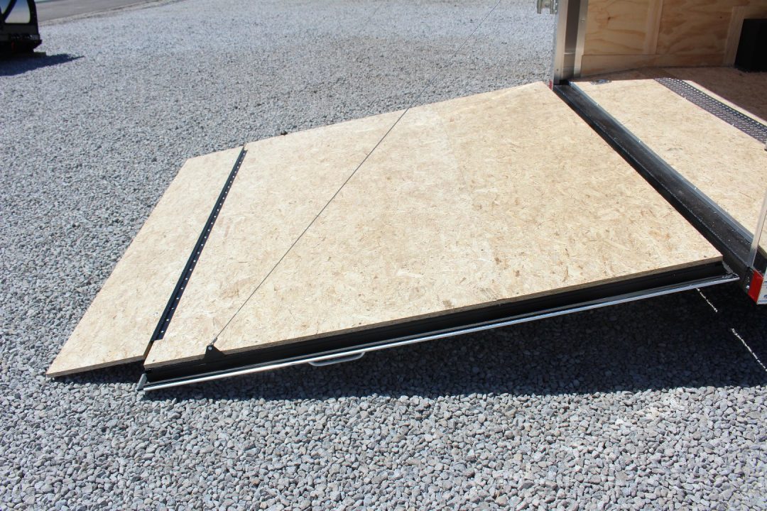 New 2027 Darkhorse Cargo DWRK 8.5' x 16' Flat Front Enclosed Cargo Trailer - Ramp Door - 9990#