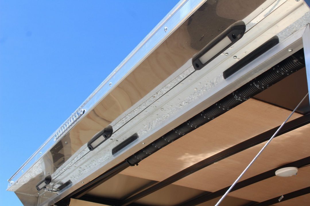 New 2027 Darkhorse Cargo DWRK 8.5' x 16' Flat Front Enclosed Cargo Trailer - Ramp Door - 9990#
