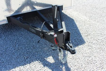 New 2027 Darkhorse Cargo DWRK 8.5' x 16' Flat Front Enclosed Cargo Trailer - Ramp Door - 9990#