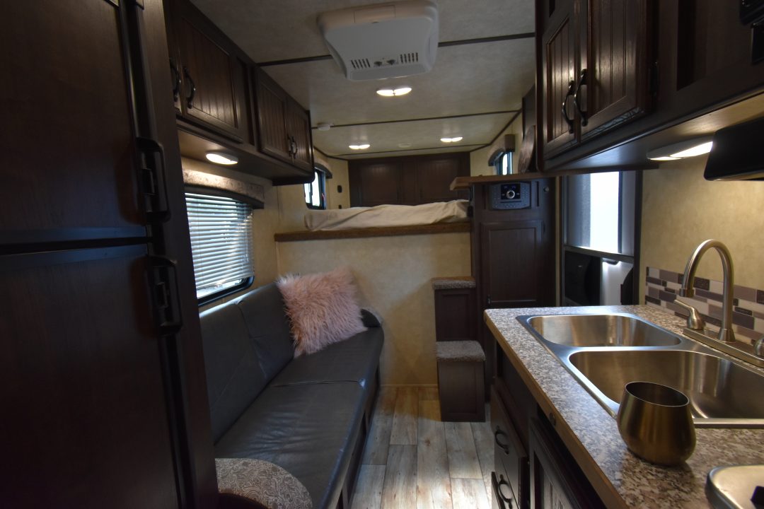 Used 2019 Bison Trailers Trailhand 7311 Horse Trailer