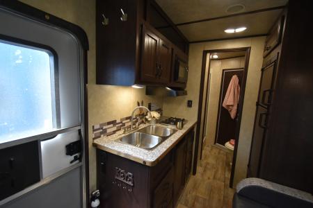 Used 2019 Bison Trailers Trailhand 7311 Horse Trailer