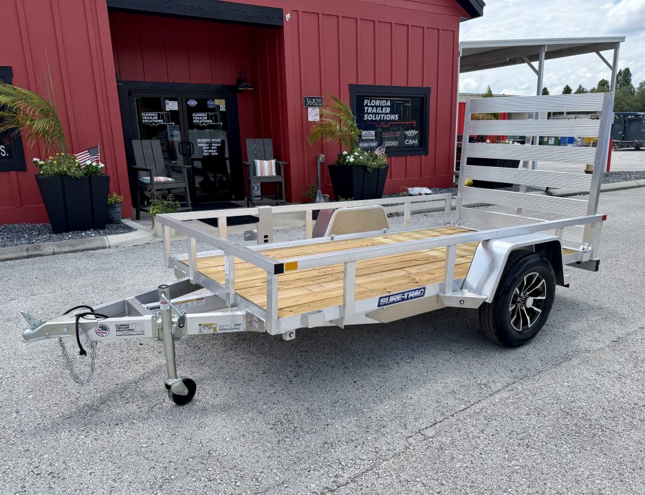 New 2026 Sure-Trac 5x10 3K Aluminum Tube Top Utility Trailer