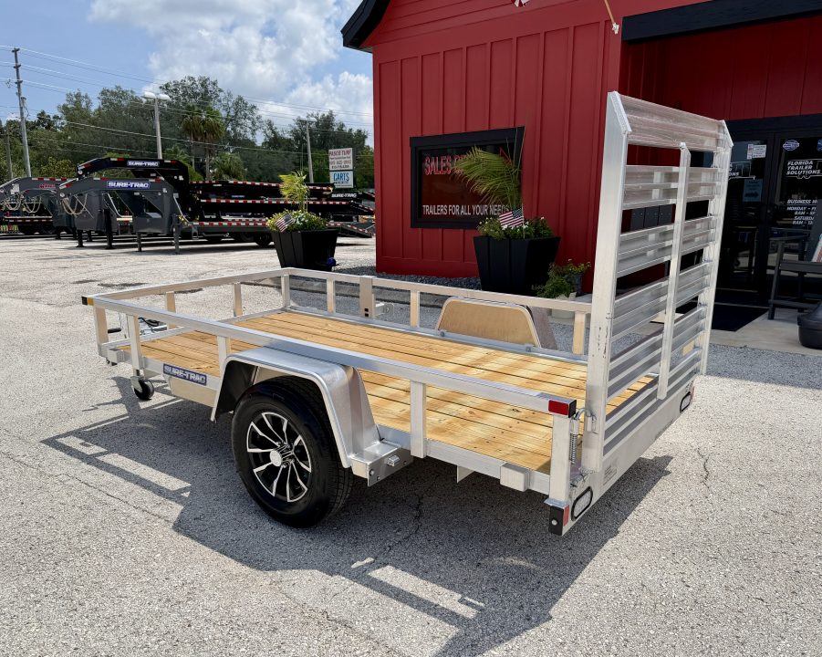 New 2026 Sure-Trac 5x10 3K Aluminum Tube Top Utility Trailer