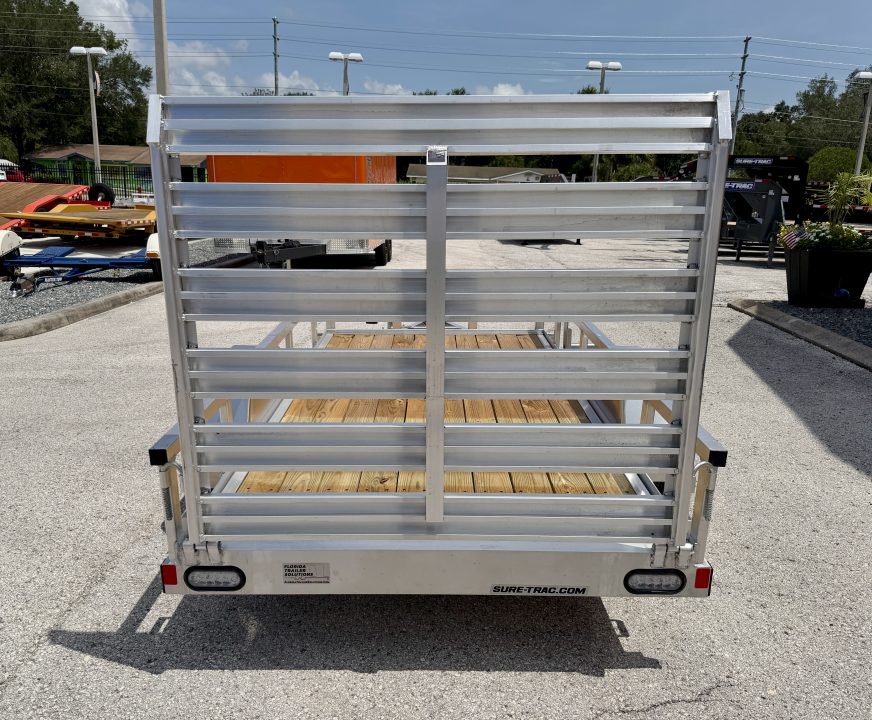 New 2026 Sure-Trac 5x10 3K Aluminum Tube Top Utility Trailer