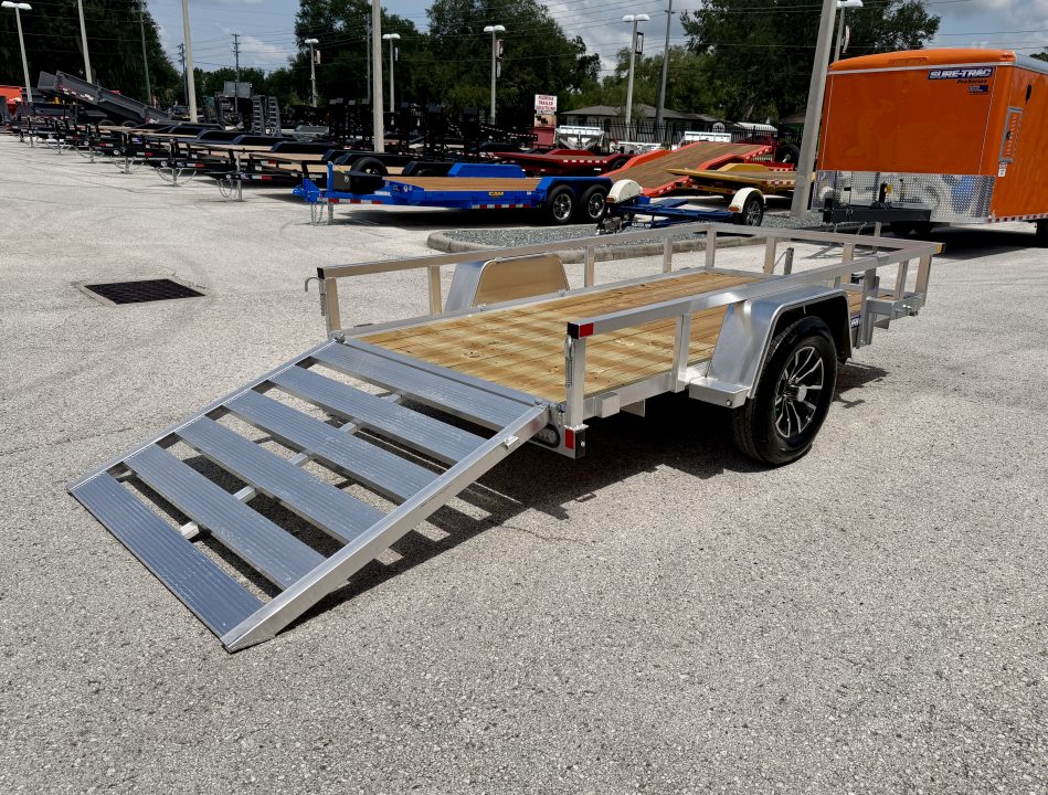 New 2026 Sure-Trac 5x10 3K Aluminum Tube Top Utility Trailer