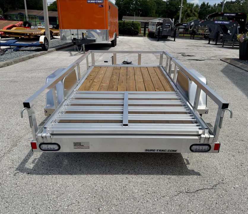 New 2026 Sure-Trac 5x10 3K Aluminum Tube Top Utility Trailer