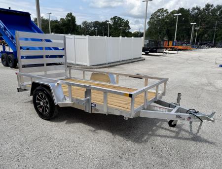 New 2026 Sure-Trac 5x10 3K Aluminum Tube Top Utility Trailer