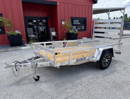 New 2026 Sure-Trac 5x10 3K Aluminum Tube Top Utility Trailer