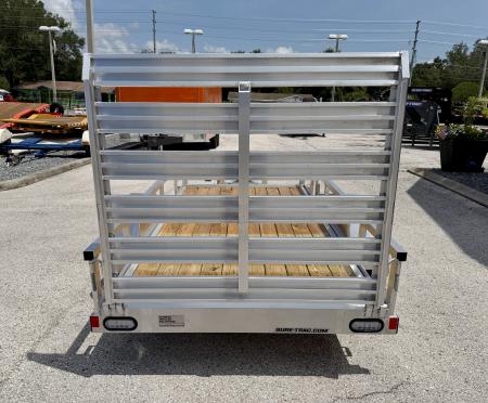 New 2026 Sure-Trac 5x10 3K Aluminum Tube Top Utility Trailer