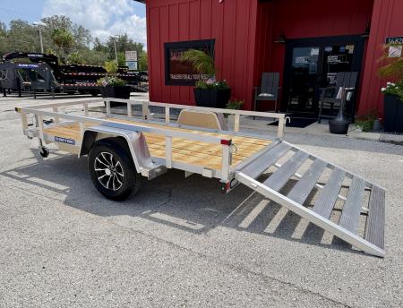 New 2026 Sure-Trac 5x10 3K Aluminum Tube Top Utility Trailer