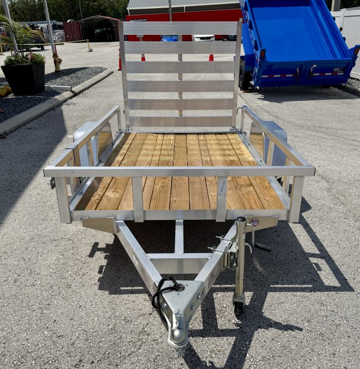 New 2026 Sure-Trac 5x8 3K Aluminum Tube Top Utility Trailer