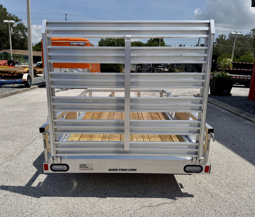 New 2026 Sure-Trac 5x8 3K Aluminum Tube Top Utility Trailer