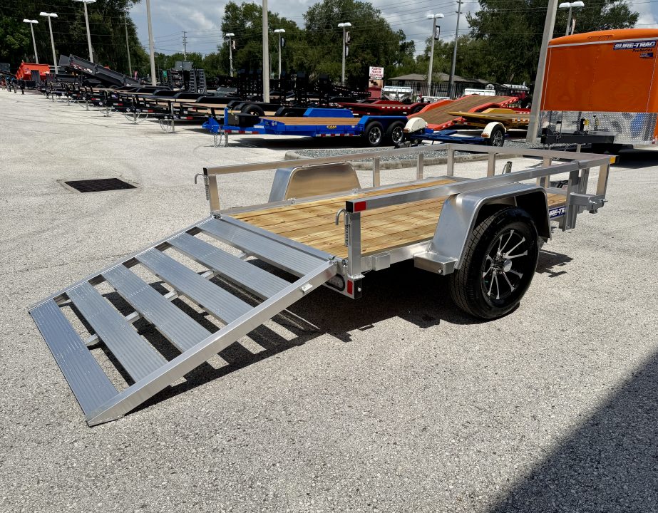 New 2026 Sure-Trac 5x8 3K Aluminum Tube Top Utility Trailer