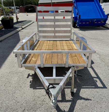 New 2026 Sure-Trac 5x8 3K Aluminum Tube Top Utility Trailer