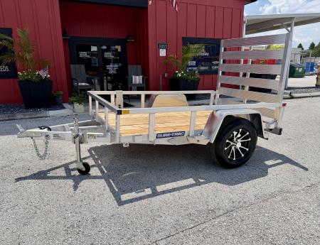 New 2026 Sure-Trac 5x8 3K Aluminum Tube Top Utility Trailer