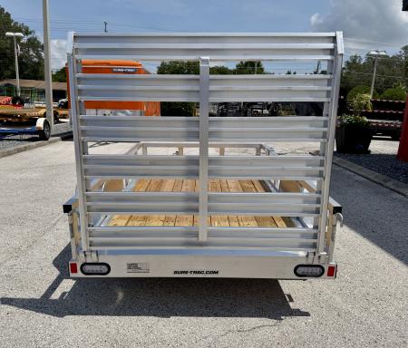 New 2026 Sure-Trac 5x8 3K Aluminum Tube Top Utility Trailer