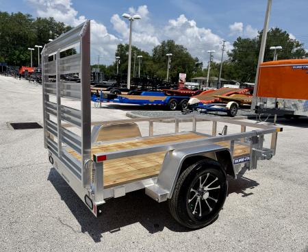 New 2026 Sure-Trac 5x8 3K Aluminum Tube Top Utility Trailer