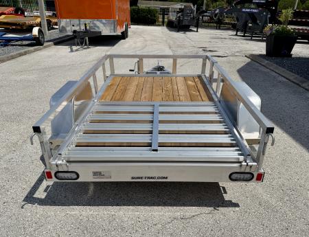 New 2026 Sure-Trac 5x8 3K Aluminum Tube Top Utility Trailer