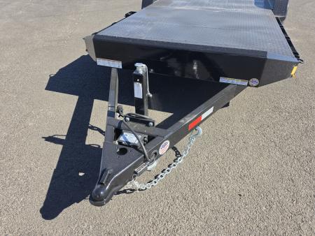 New 2026 Sure-Trac 7x20 (16+4) Steel Deck Car Hauler 10K GVWR