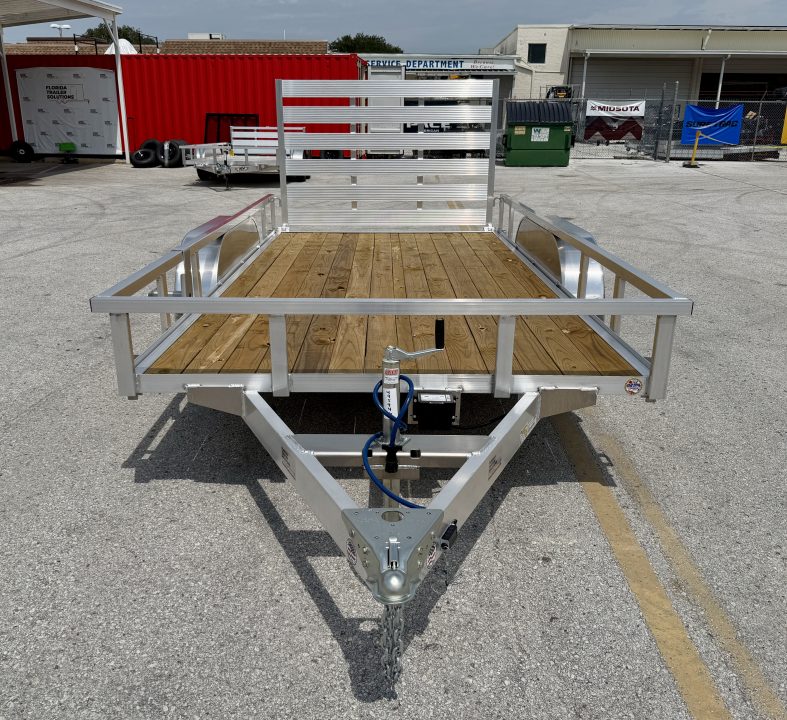 New 2026 Sure-Trac 7x14 7K Aluminum Tube Top Utility Trailer